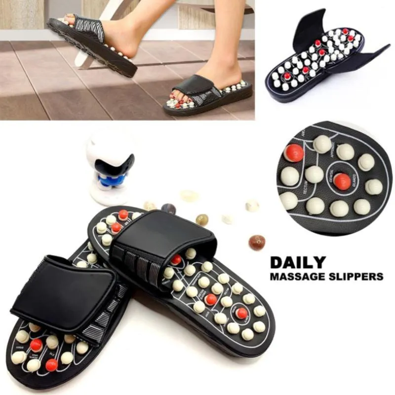 Reflexology Acupressure Slippers – Foot Therapy for Pain Relief