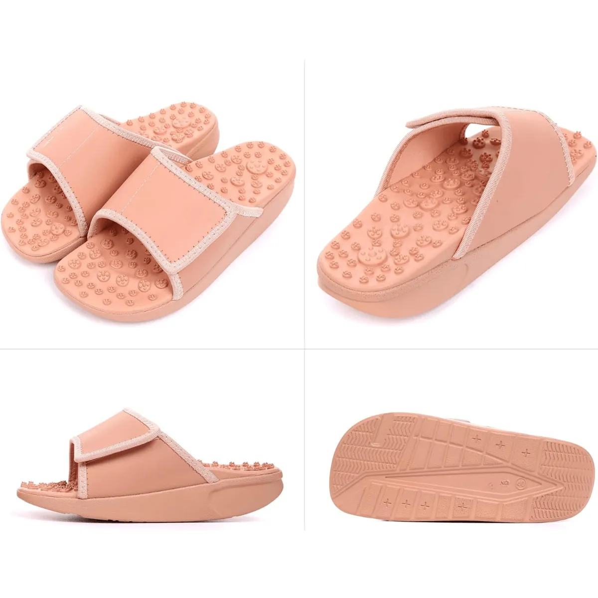Reflexology Massage Slippers – Deep Acupressure Tissue Stress Relief