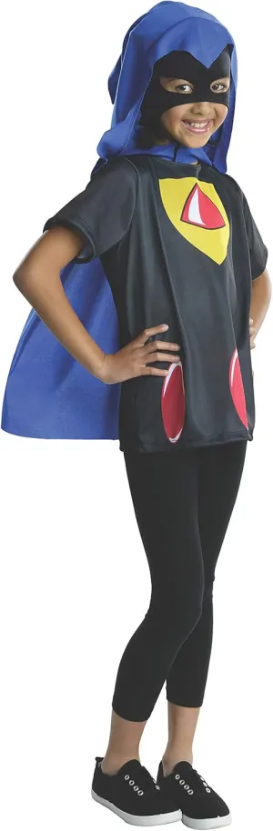 Rubie's DC Teen Titans Kids Raven Costume Top
