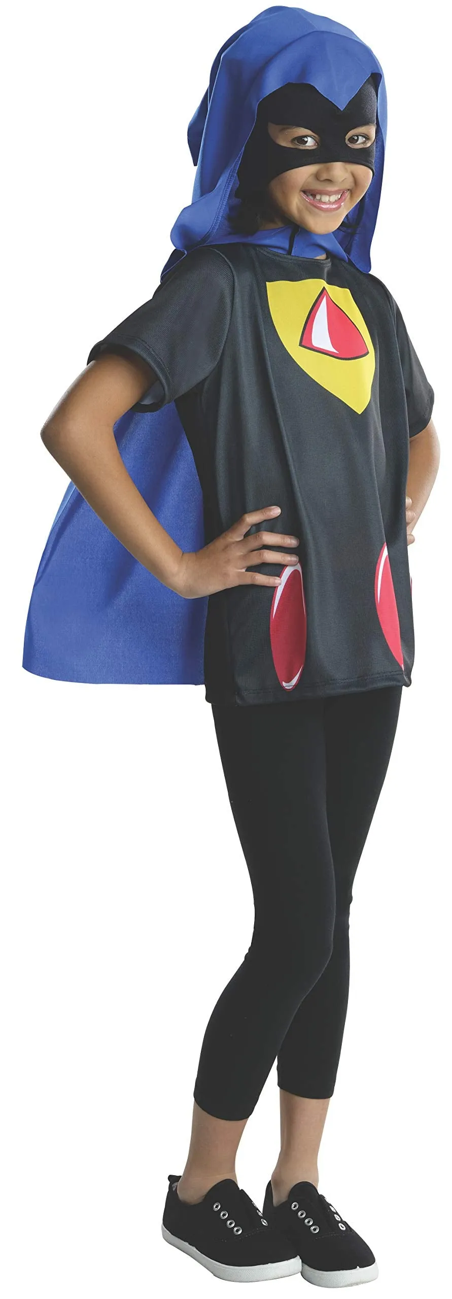 Rubie's DC Teen Titans Kids Raven Costume Top