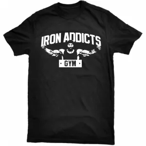 SA118 - Iron Addicts Gym Tshirt
