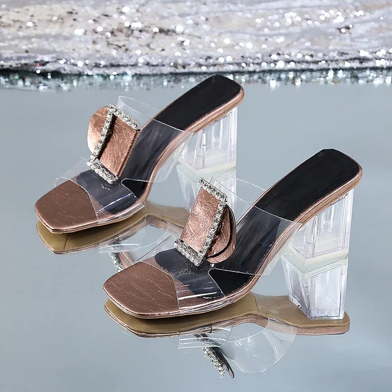 Sandals And Slippers Women Wear High Heels Women