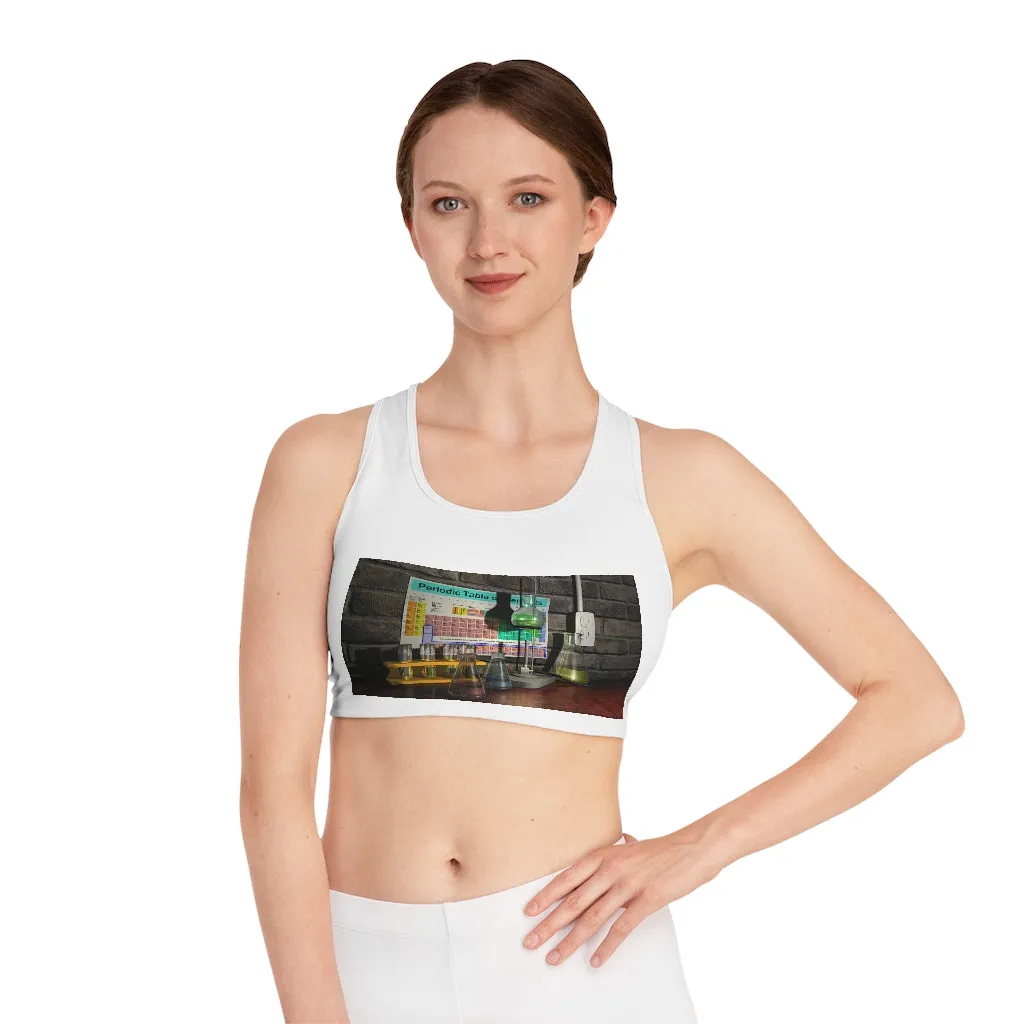 Science Scene Sports Bra (AOP)