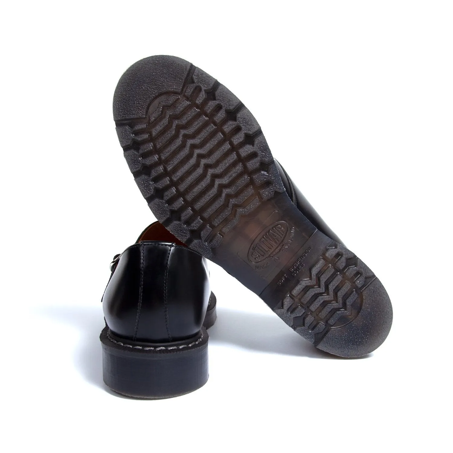 Solovair Single Buckle Monk Shoe