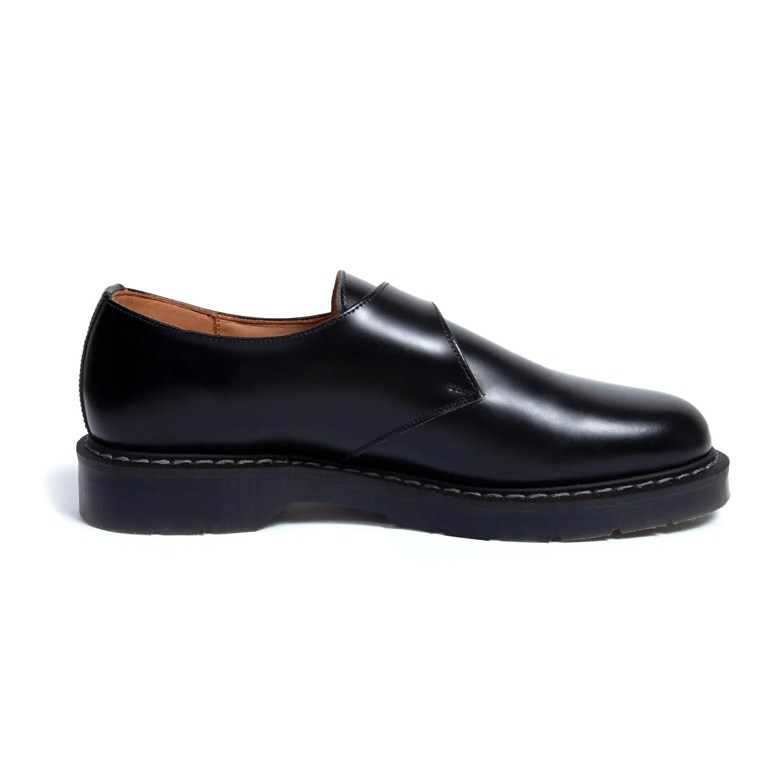 Solovair Single Buckle Monk Shoe