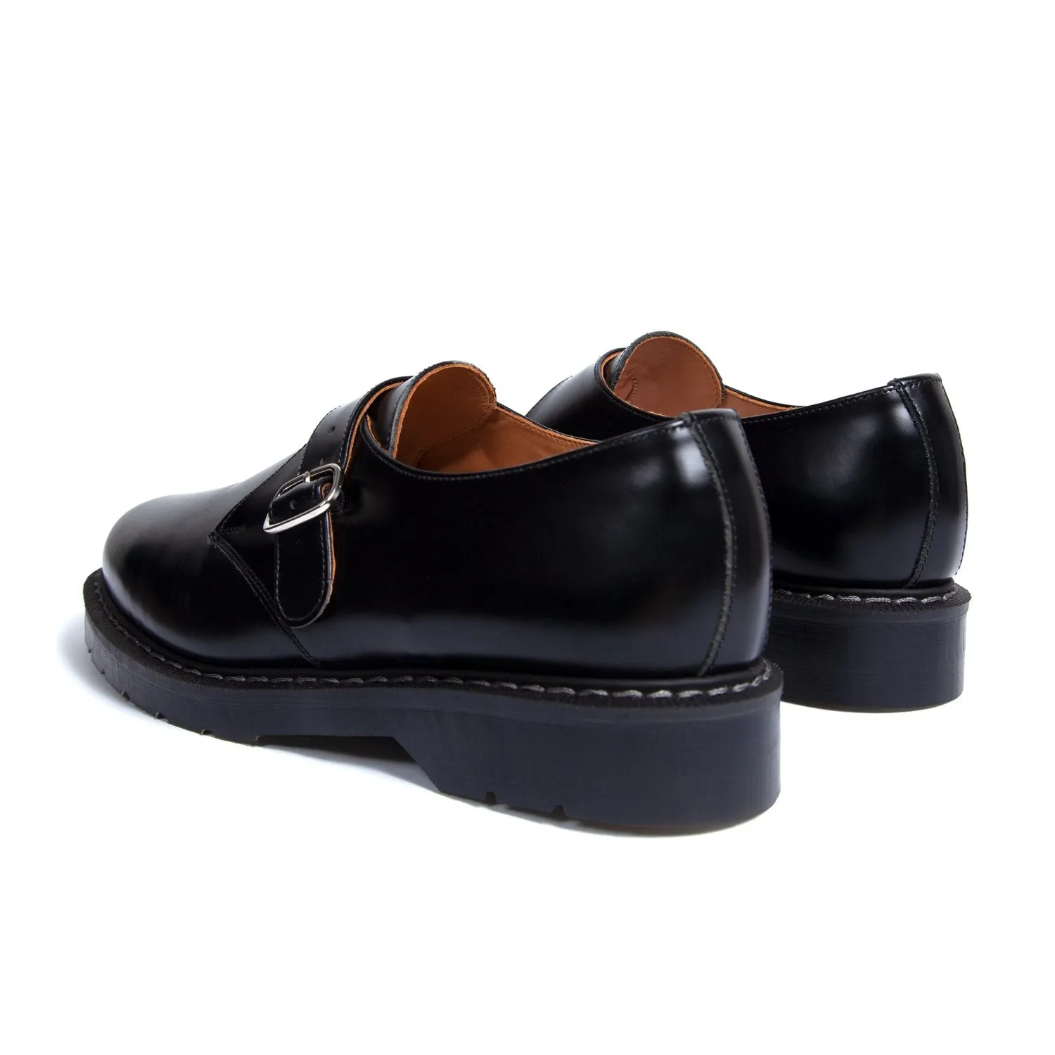 Solovair Single Buckle Monk Shoe