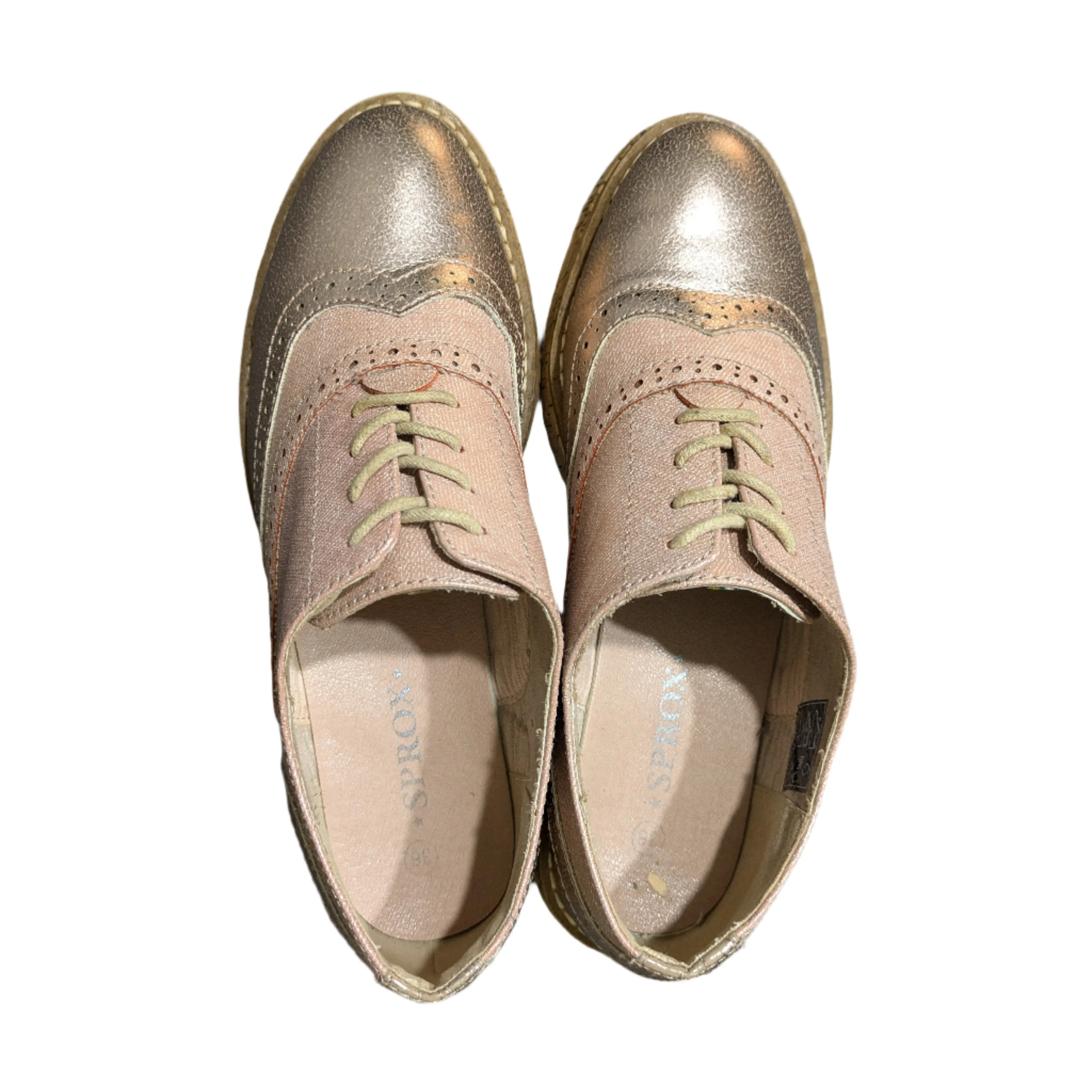 Sprox Women's Nude Suede Casual Shoes - (Size EU 40 / UK 6.5 / US 9.5)