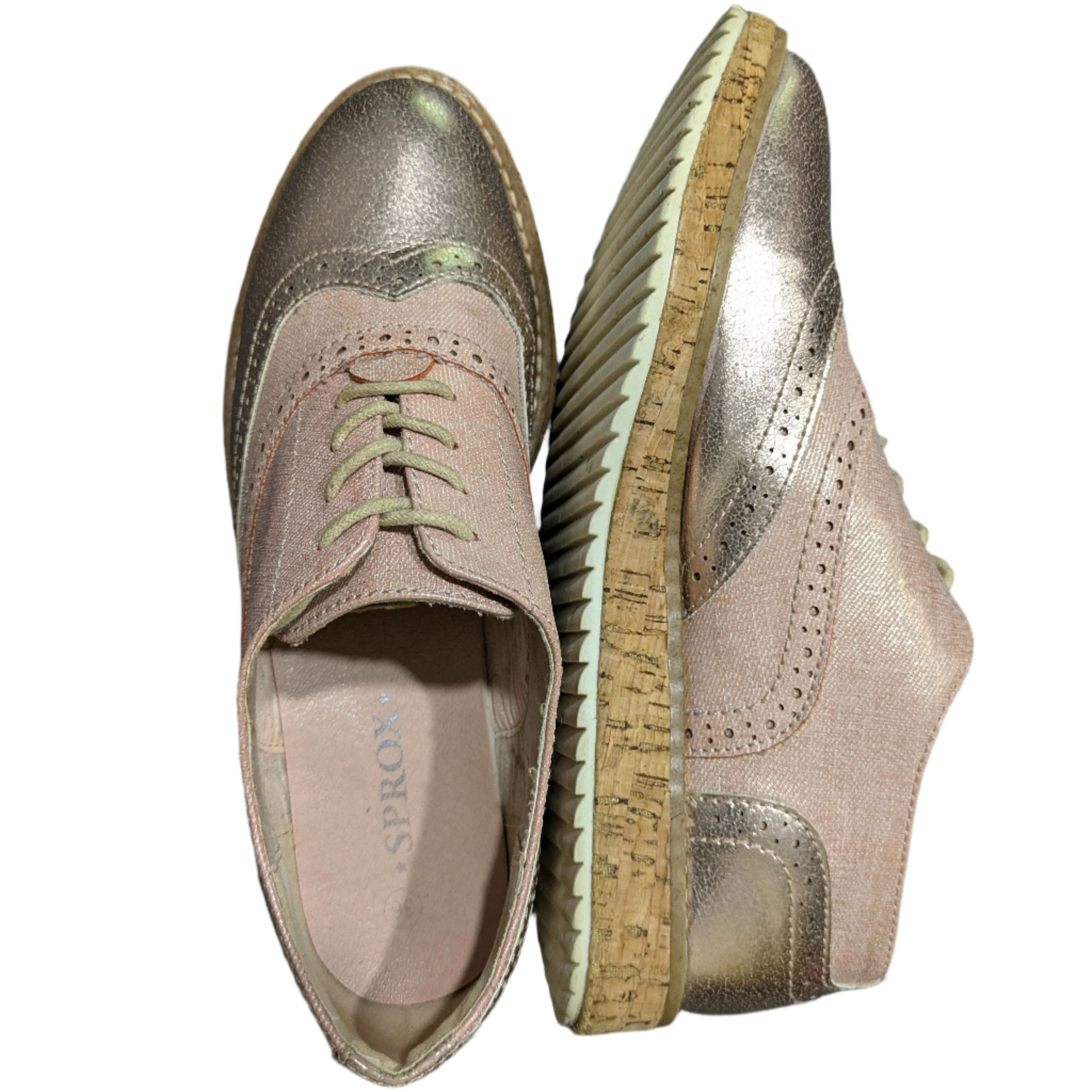 Sprox Women's Nude Suede Casual Shoes - (Size EU 40 / UK 6.5 / US 9.5)