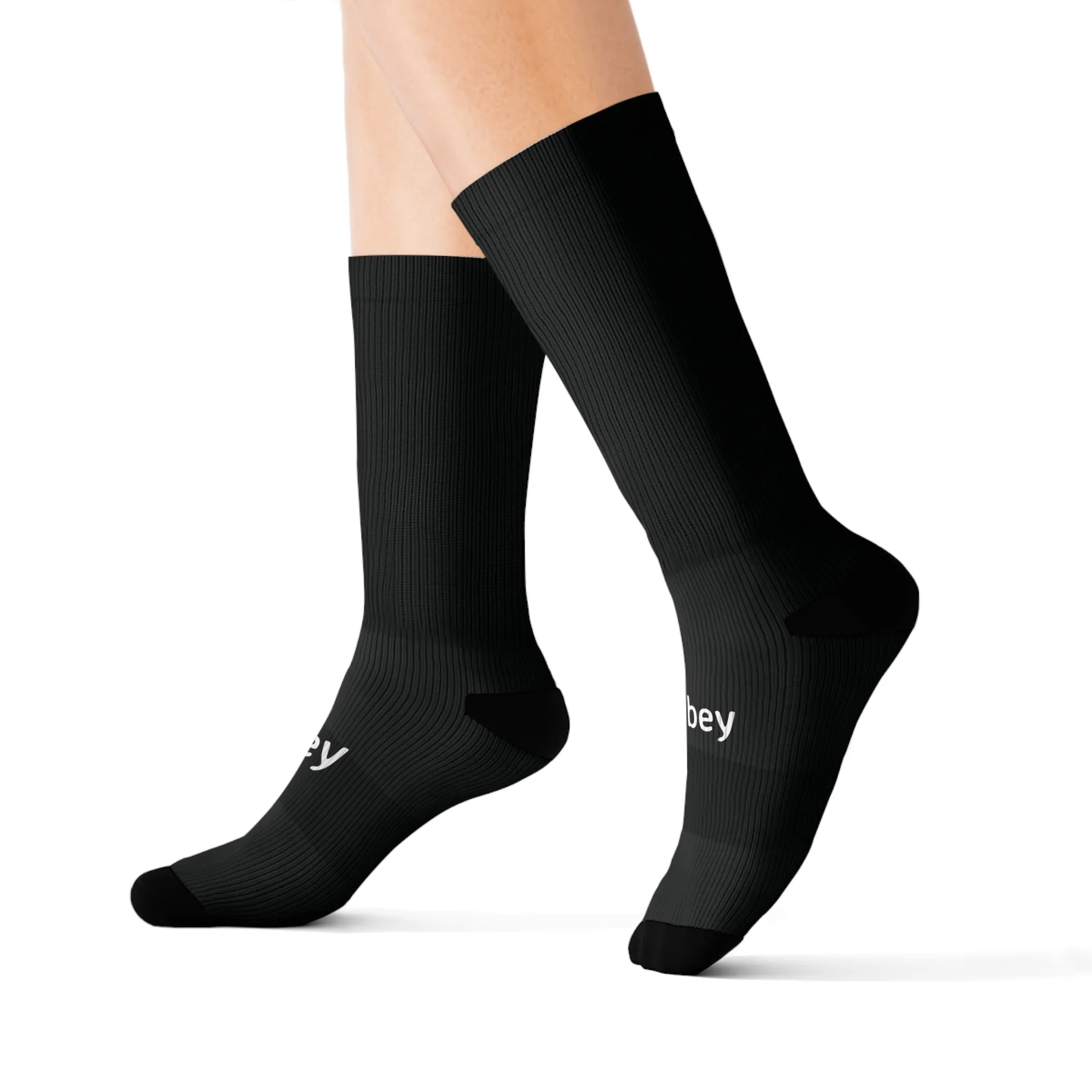 Sublimation Socks - "Obey"