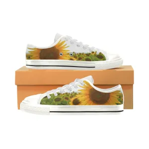 Sunflowers Low Rise Women's Shoes up to size 12