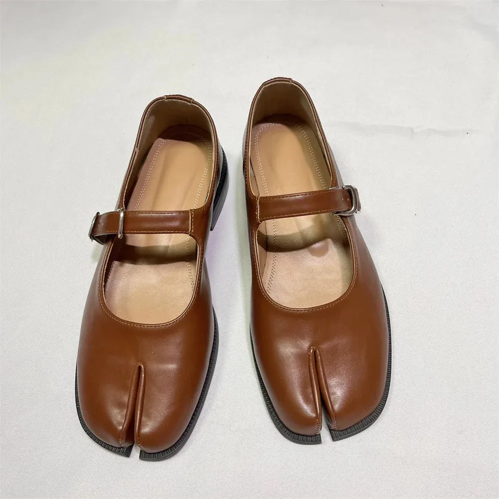 Tabi Split Toe Mary Janes Shoes