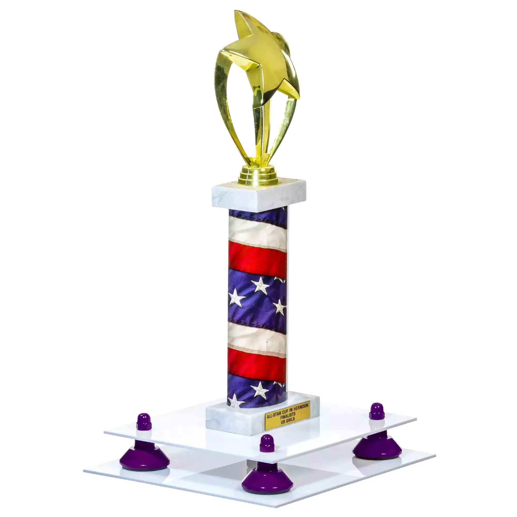Trophy Pedestal Stand or Base with Risers