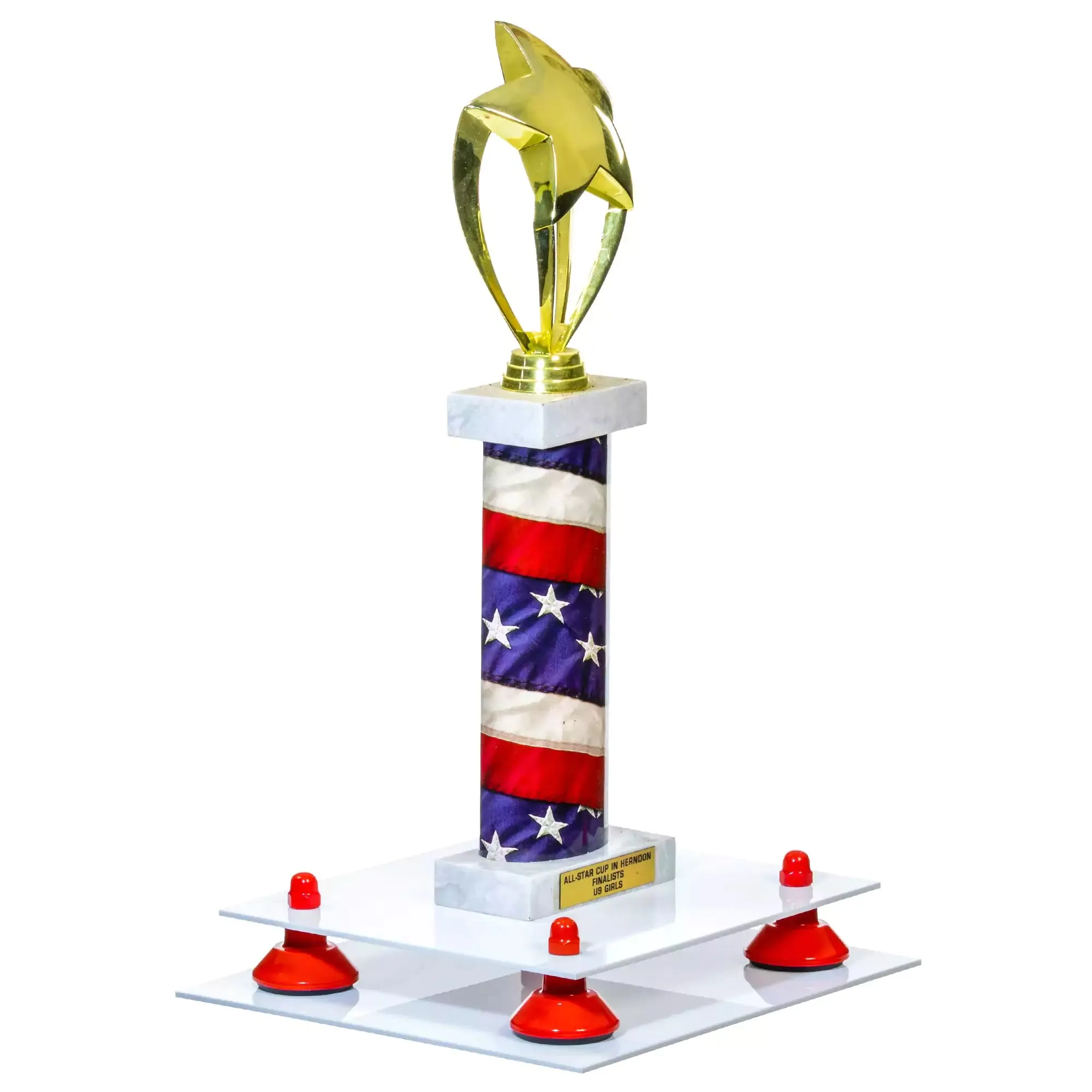 Trophy Pedestal Stand or Base with Risers