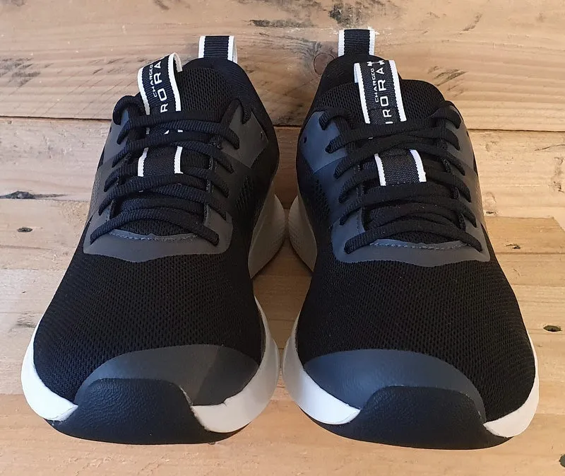 Under Armour Charged Aurora Trainers UK6/US8.5/EU40 3022619-001 Black/White
