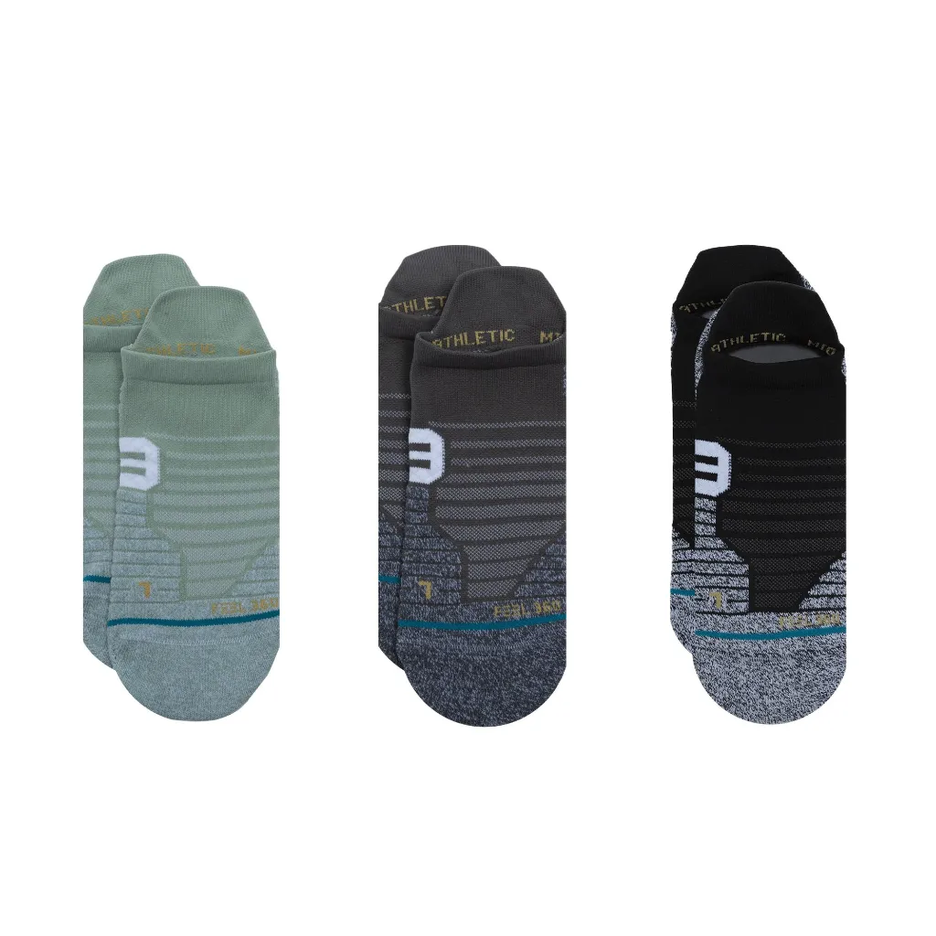 Unisex Infiknit Feel360 Run Medium Tab 3 Pack