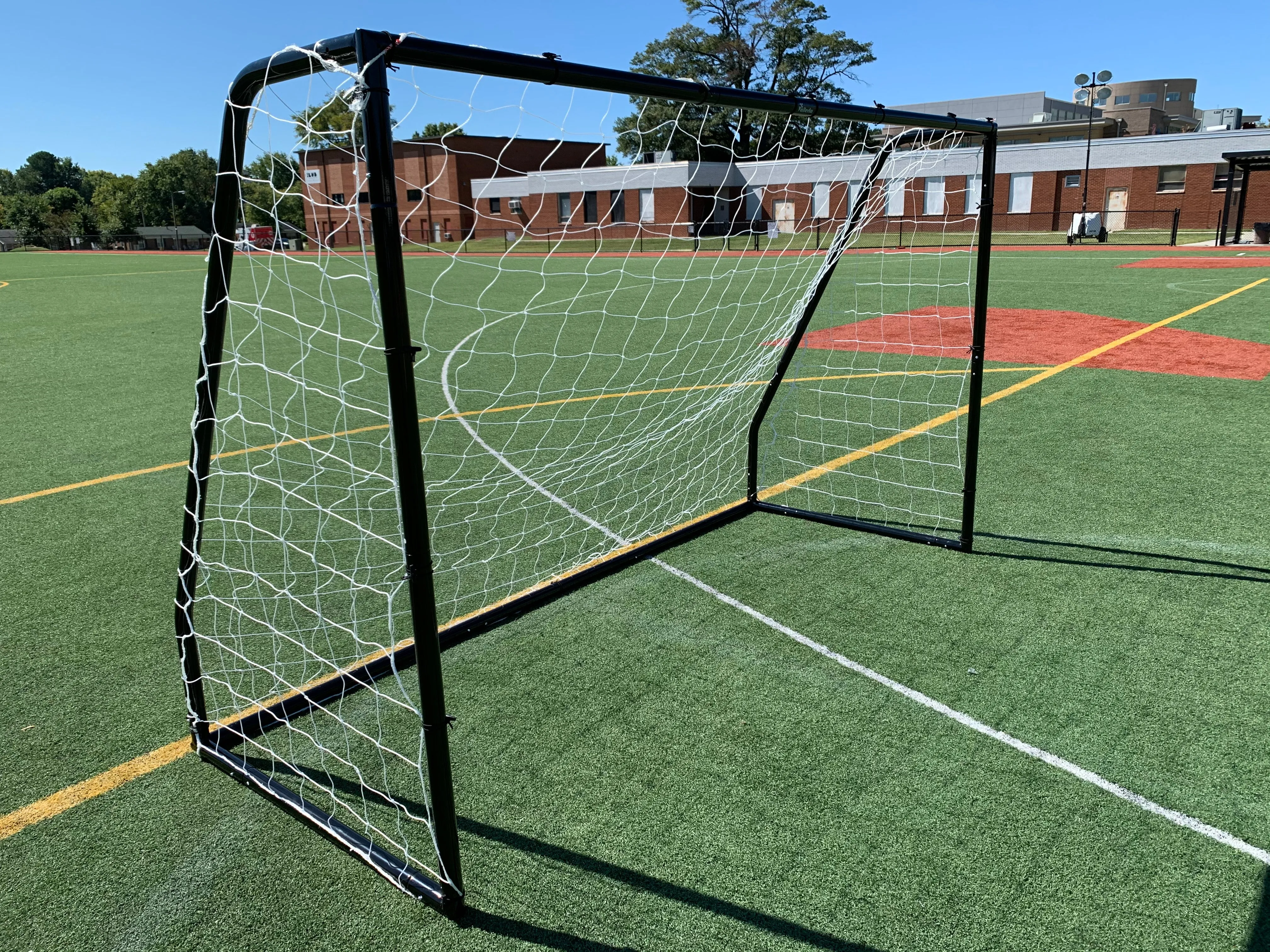 Vallerta® Premier 10 X 6 Ft. 2" Heavy Duty Steel Frame Goal w/Premium 4MM Net