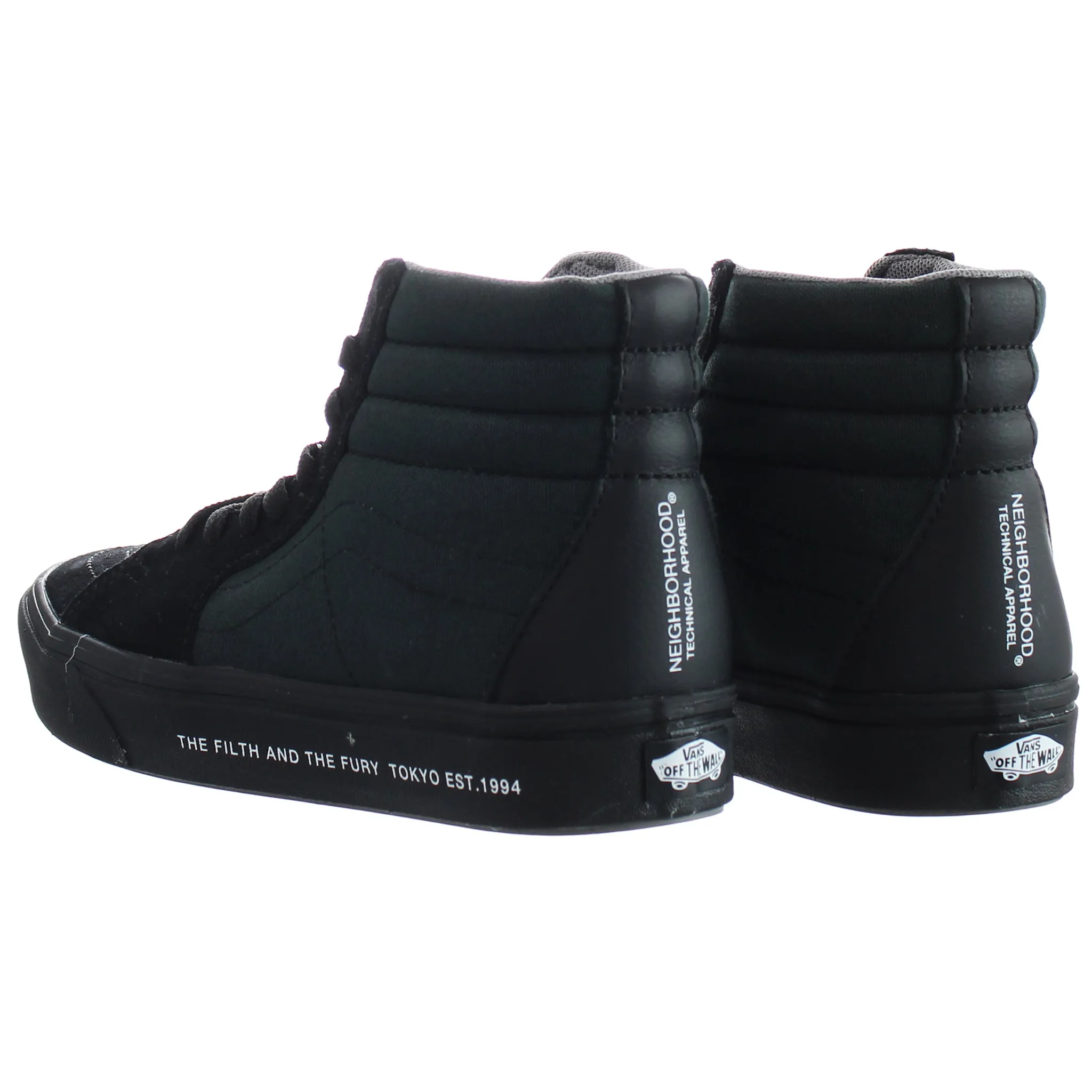 Vans ComfyCush SK8-Hi x Neighborhood Mens Black Plimsolls