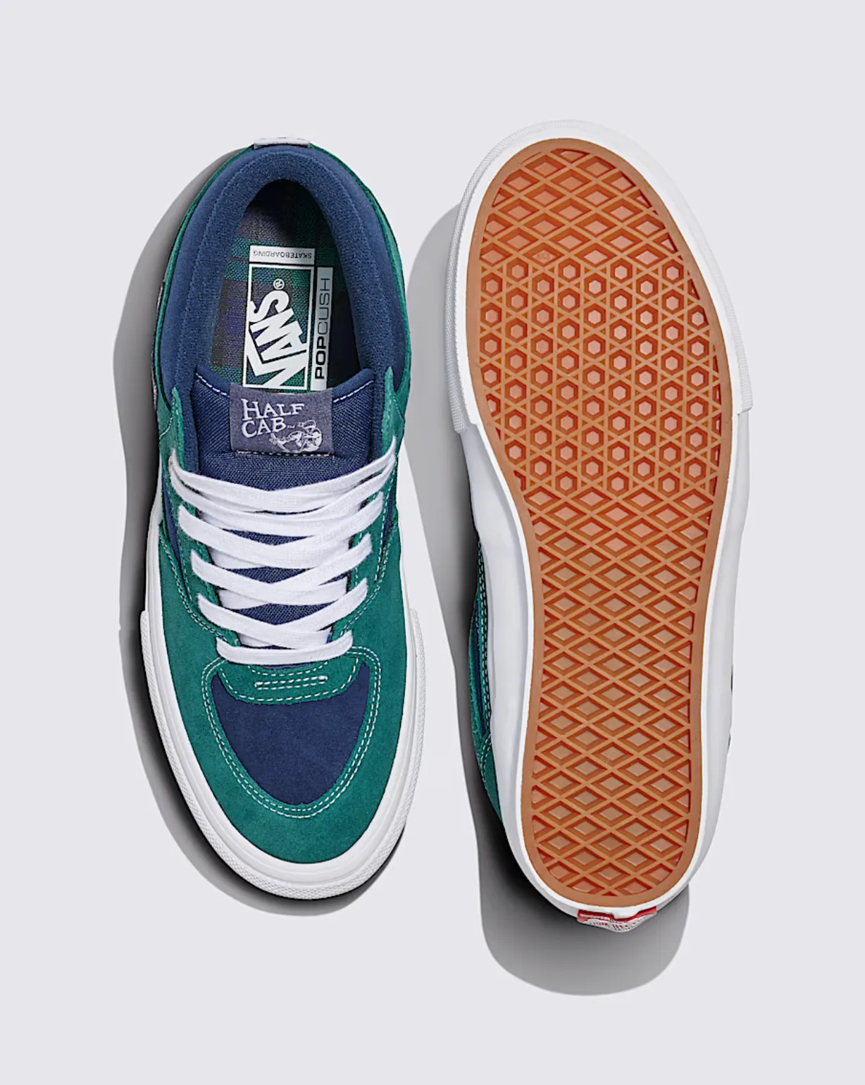 Vans - Skate Half Cab Tartan Blue/Green