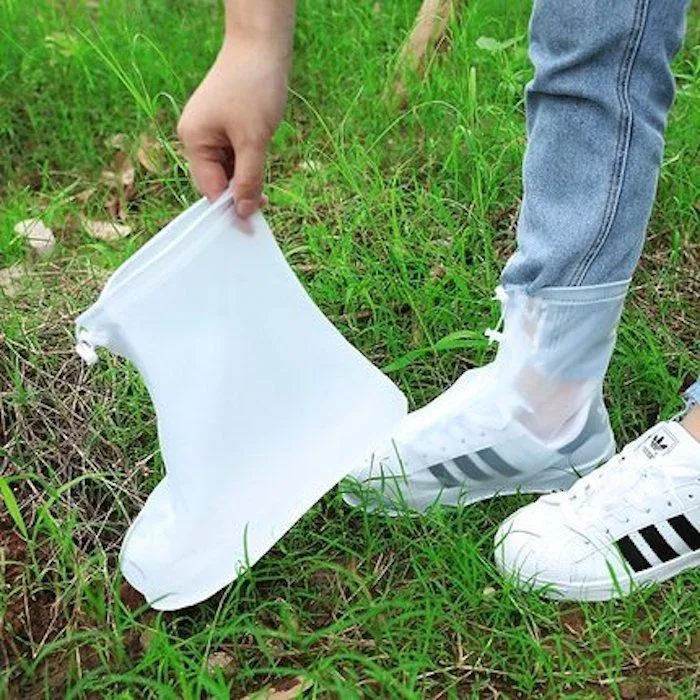Waterproof Shoe Cover (#White) 1 pair