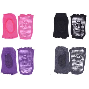 Women's Non-Slip Toeless Full Grip Yoga Socks