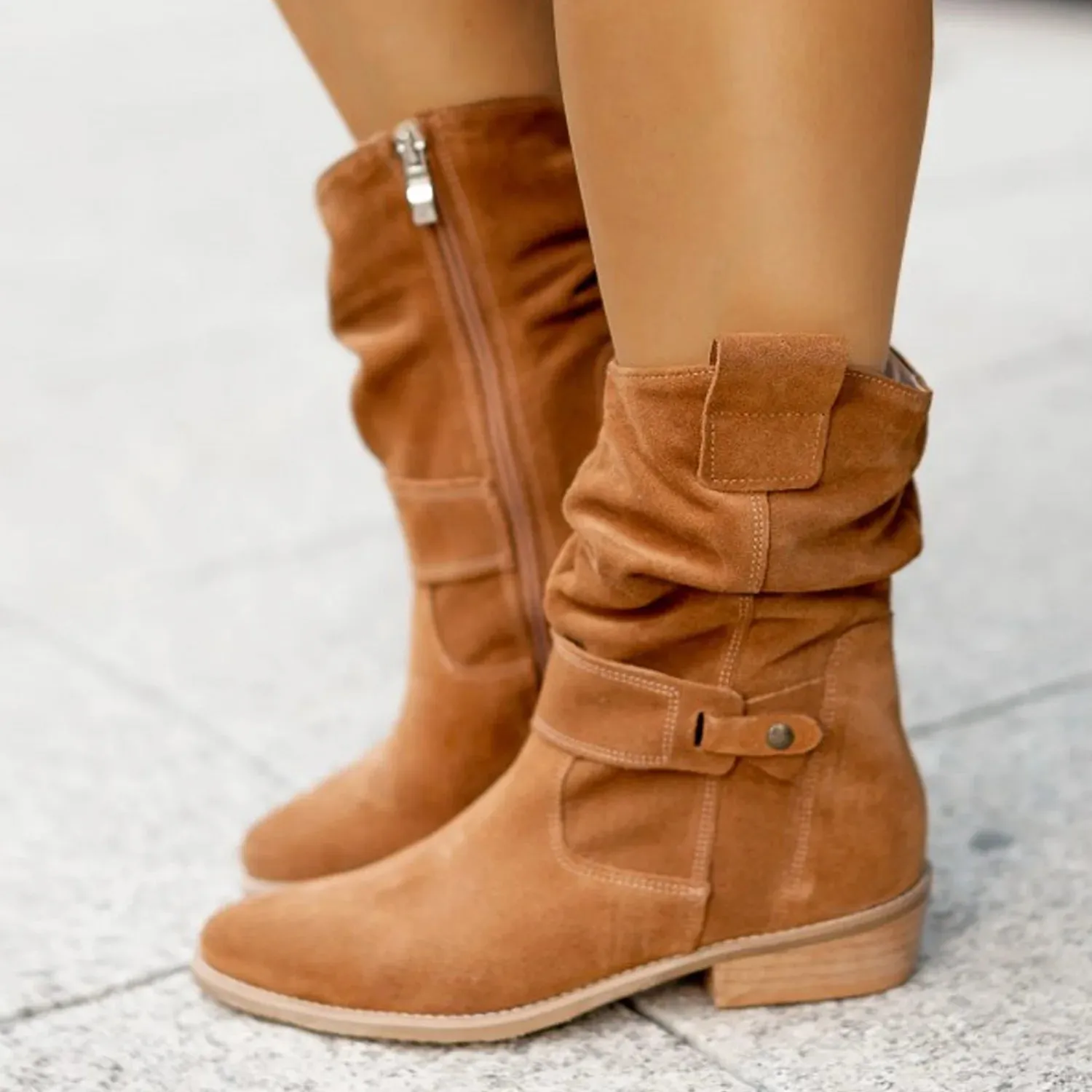 Xavia Suede Ankle Boots