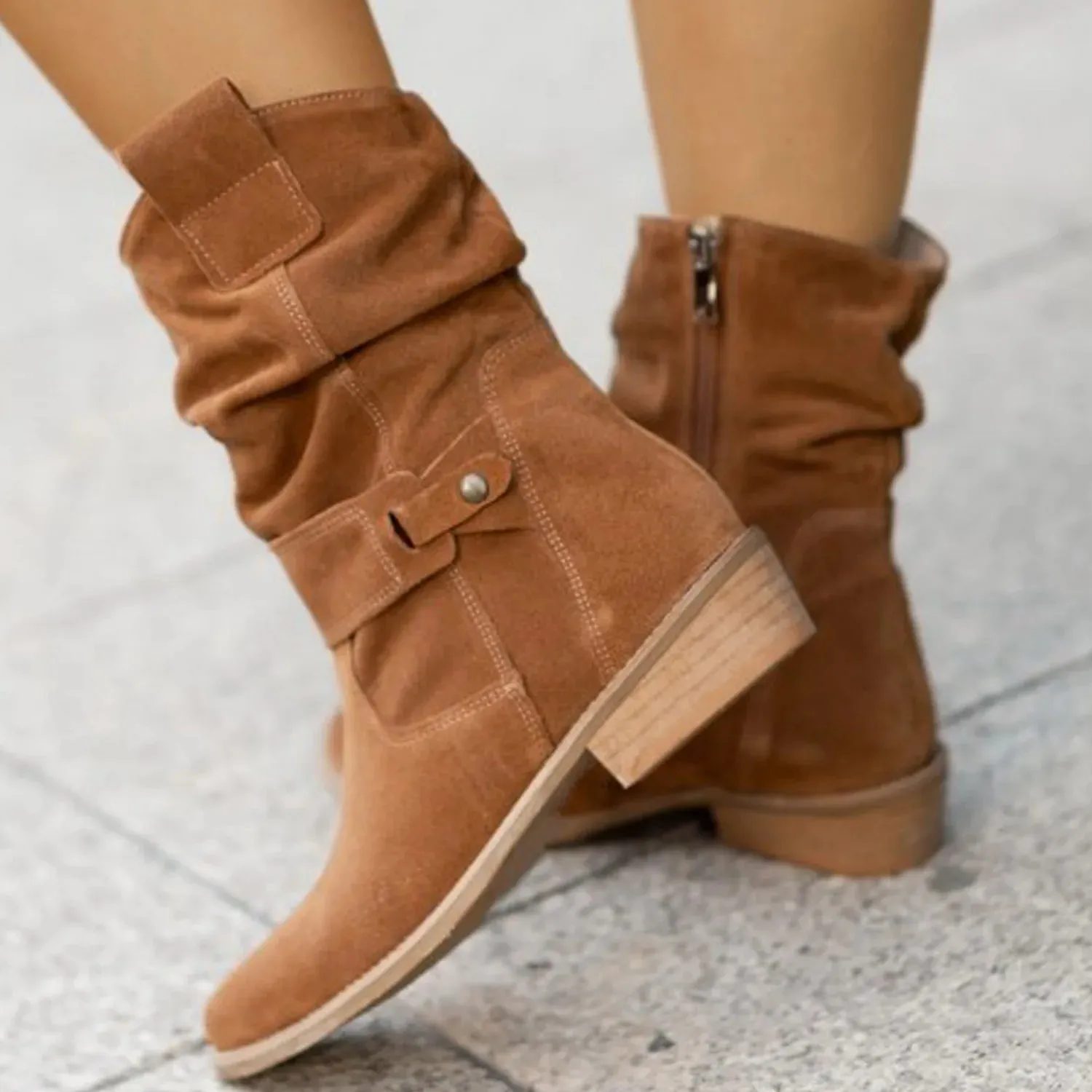 Xavia Suede Ankle Boots