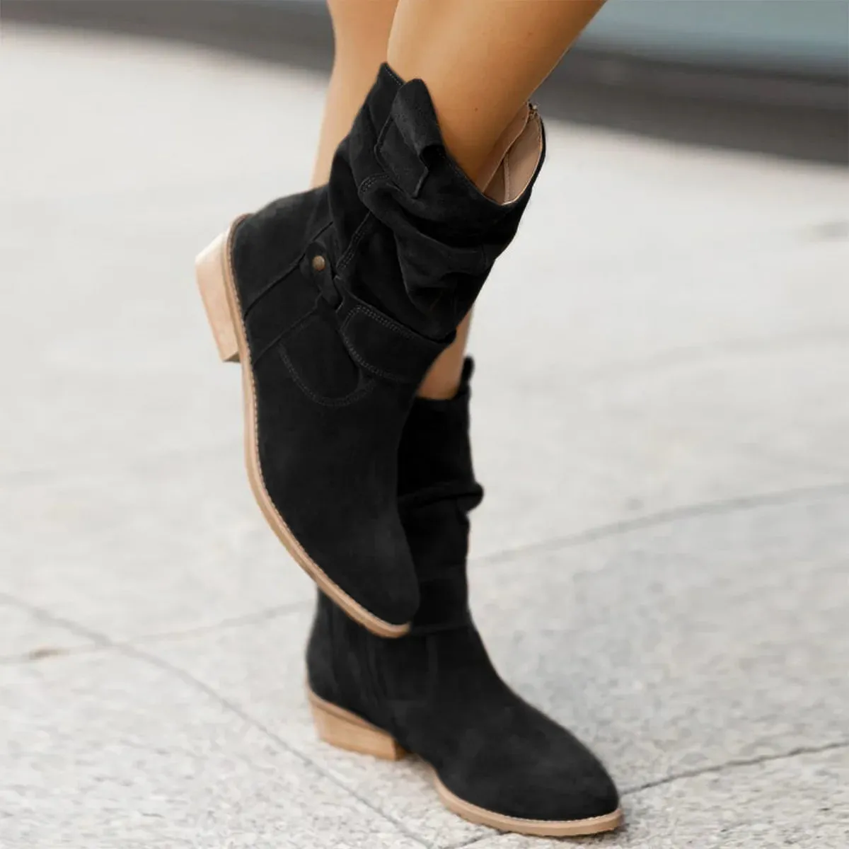 Xavia Suede Ankle Boots
