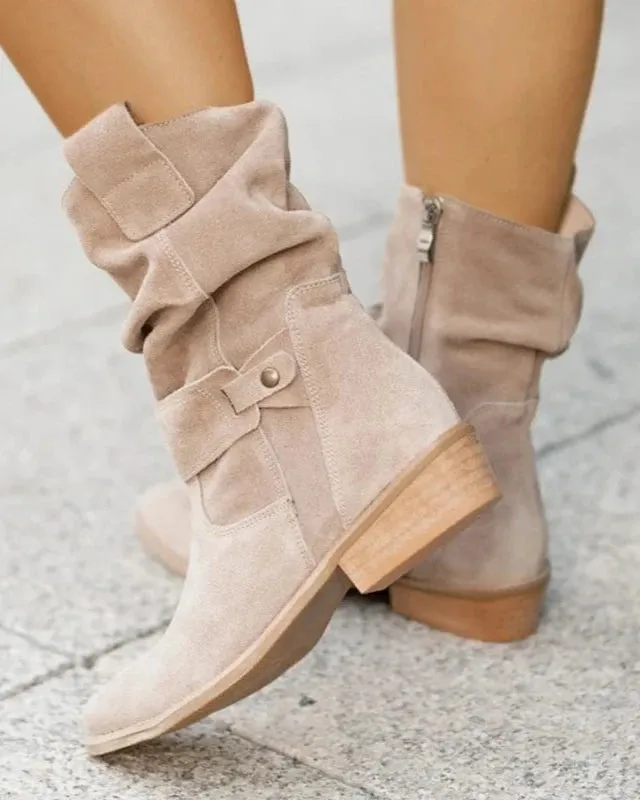 Xavia Suede Ankle Boots