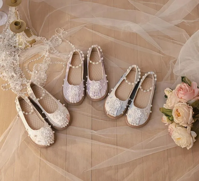 Yana~Lianhua Yana~Han Lolita Platform Shoes Chinese Style Shoes