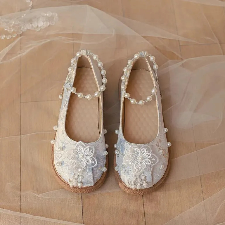 Yana~Lianhua Yana~Han Lolita Platform Shoes Chinese Style Shoes
