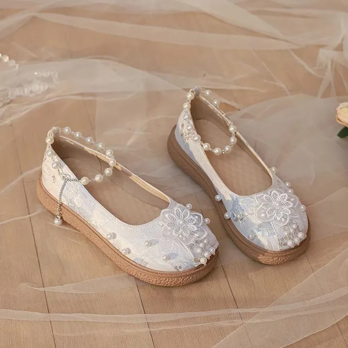 Yana~Lianhua Yana~Han Lolita Platform Shoes Chinese Style Shoes