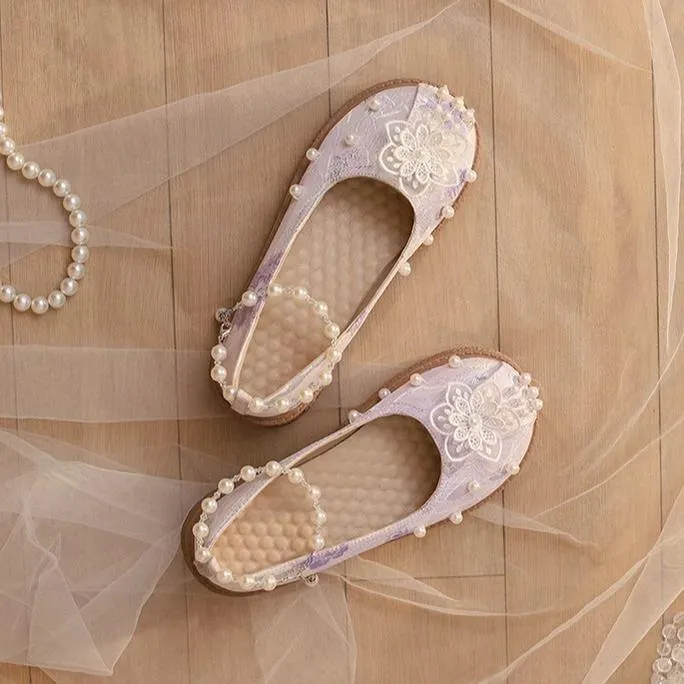 Yana~Lianhua Yana~Han Lolita Platform Shoes Chinese Style Shoes