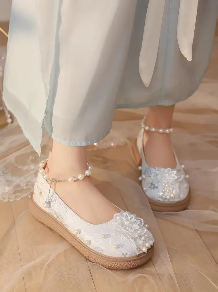 Yana~Lianhua Yana~Han Lolita Platform Shoes Chinese Style Shoes